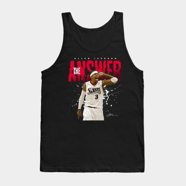 Allen Iverson Tank Top by Juantamad